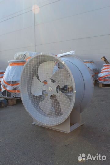 Вентилятор осевой вc 10-400 №4 низкого давления