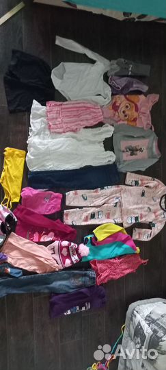 Пакет вещей для девочки 104 110