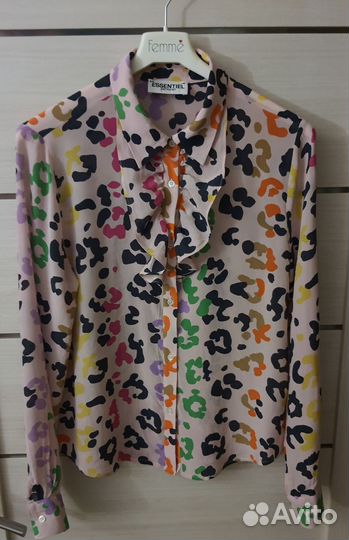 Essential Antwerp Блуза Рубашка шелк новая