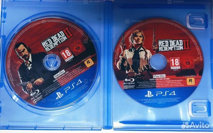 Игра для PlayStation RED dead redemption 2