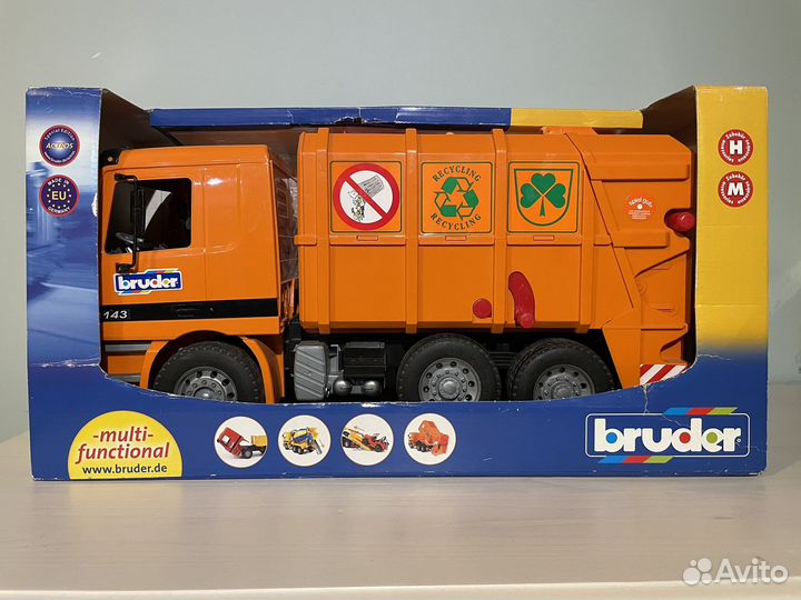 Мусоровоз Bruder MB Actros