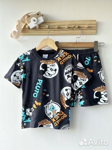 Костюм детский zara новый Плуто графитовый