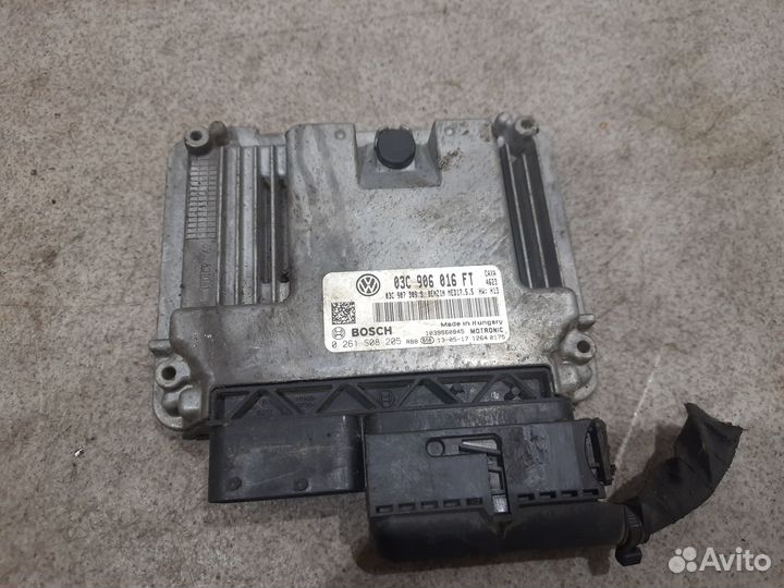 Блок управления двигателя для 1.4 CAX caxa caxd