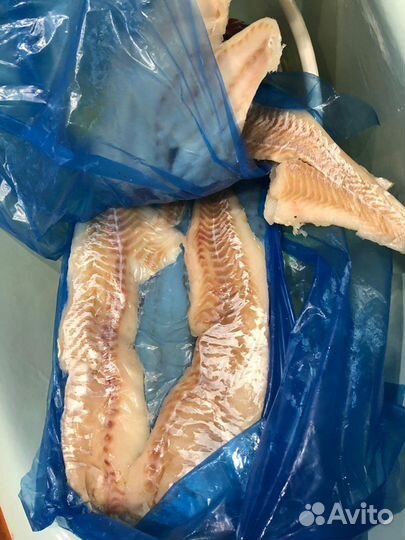 Филе трески экспорт без кожи