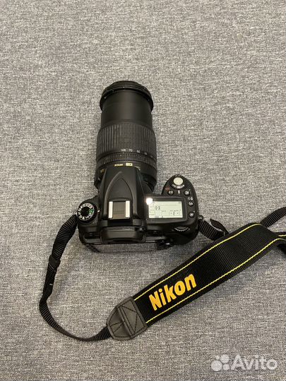 Зеркальный фотоаппарат nikon d90 объектив 18-105