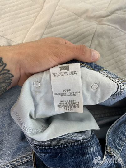 Джинсы Levis 505 38/30 Vintage