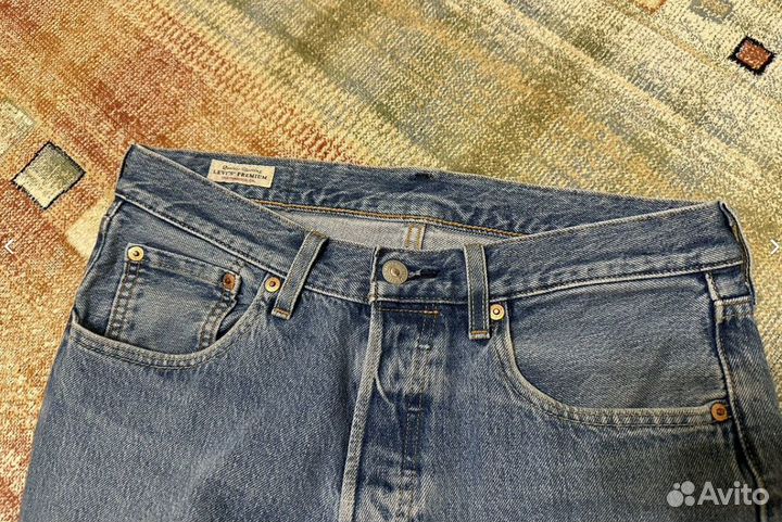 Мужские джинсы levis 501 ST