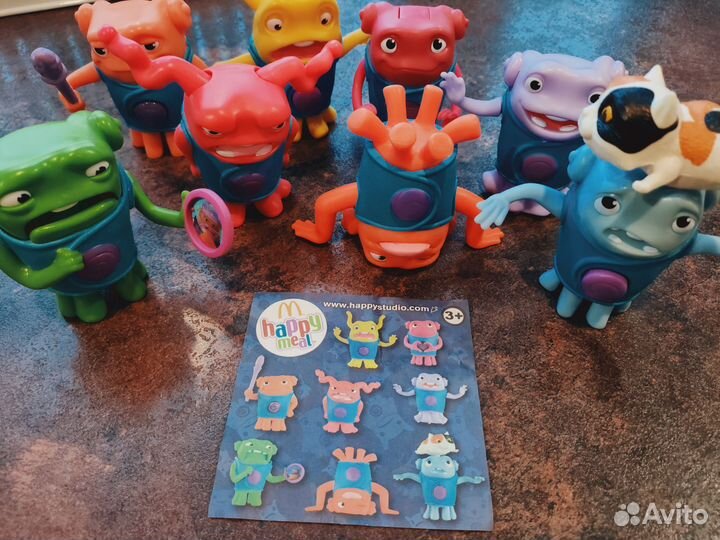 Игрушки Хеппи мил Макдональдс