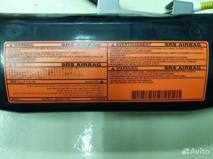 Подушка безопасности в Nissan Teana