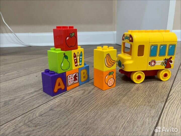 Lego duplo набор школьный автобус