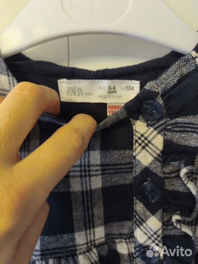 Платье для девочки Zara 98 104