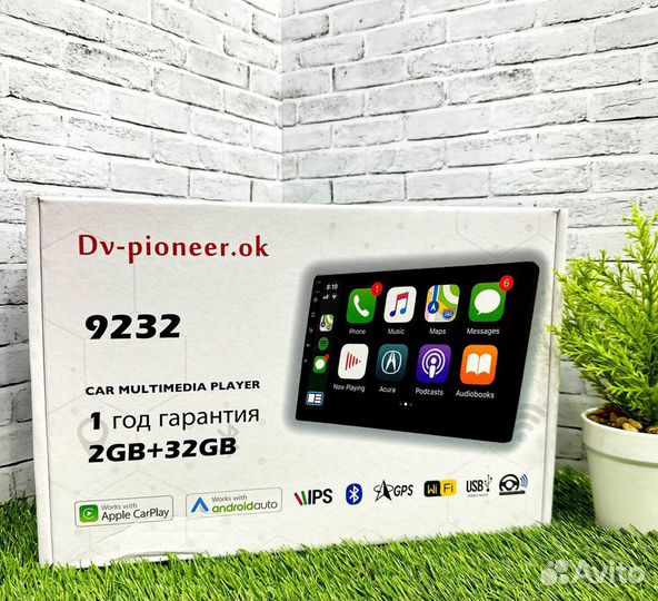 Магнитола Pioneer 9232 (Андроид 9 дюймов)