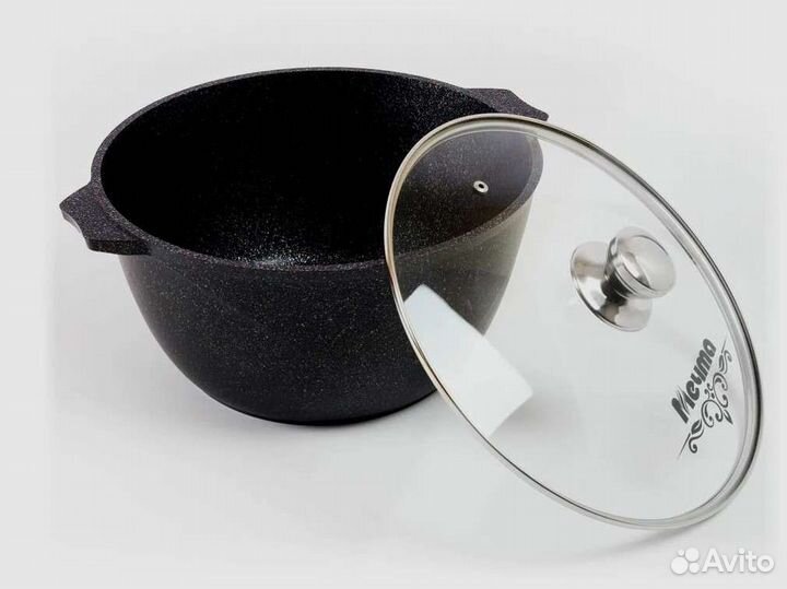 Кастрюля 8л Гранит star