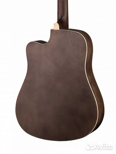 Акустическая гитара, с вырезом Naranda HS-4140-TBS