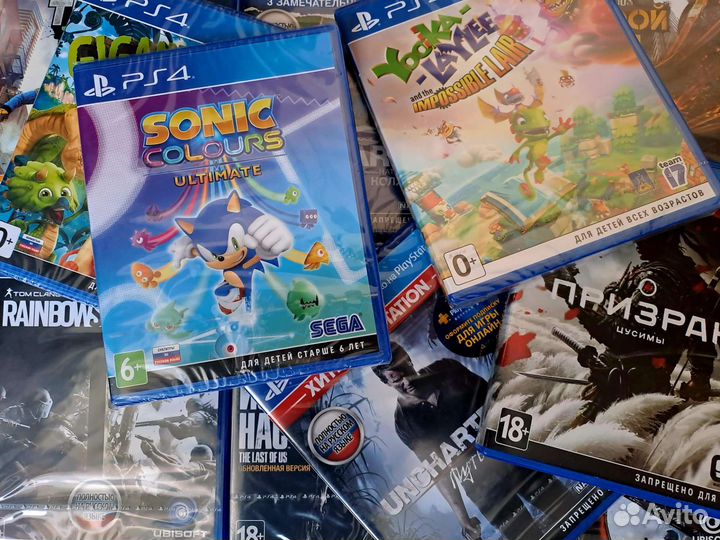 Игры для PS4 новые