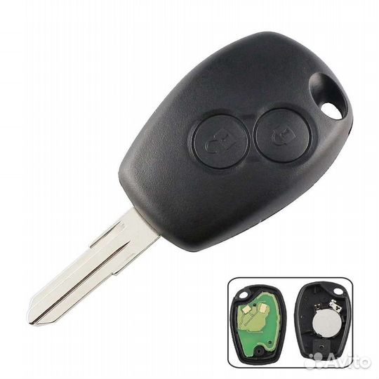 Ключ зажигания LADA Largus с чипом и платой