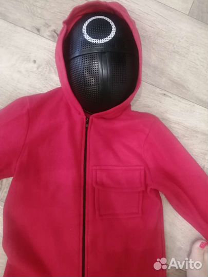 Игра в кальмара костюм на мальчика