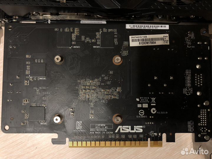 Видеокарта gt 440