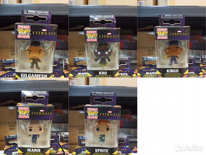 Брелки Funko Pocket POP Marvel Eternals Gilgamesh