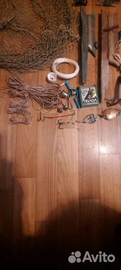 Рыбалка 1,20см,2шт,сеточное полотно,спининг,крюч