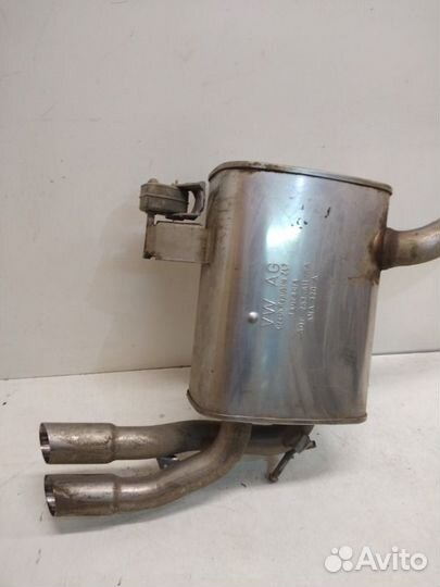 Глушитель задний Volkswagen Tiguan 2 дизель 2017