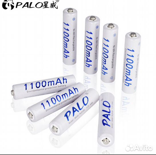 Аккумулятор ааа -8 шт Palo 1100 mAh