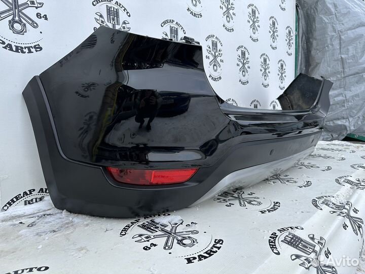 Задний бампер Kia Rio X-Line Чёрный Оригинал