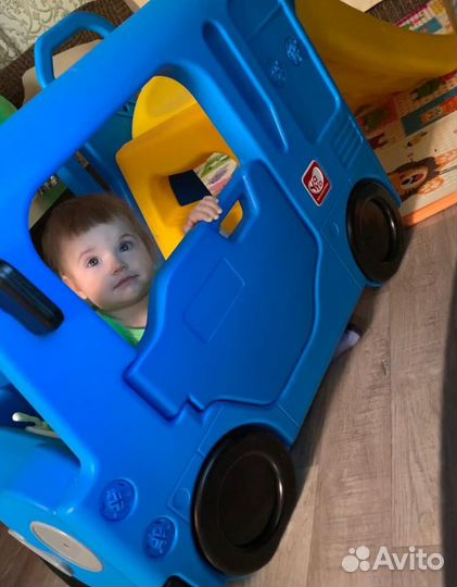 Горка детская автобус тайо аренда