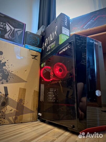 Hyperpc игровой пк intel GTX 1060 32 гб ссд 512