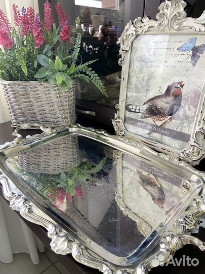 Поднос серебрение Англия