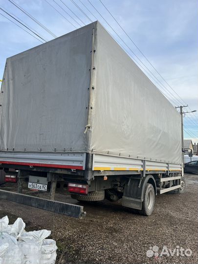 Тент с каркасом на грузовик