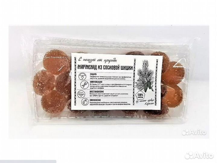 Мармелад из сосновой шишки опт