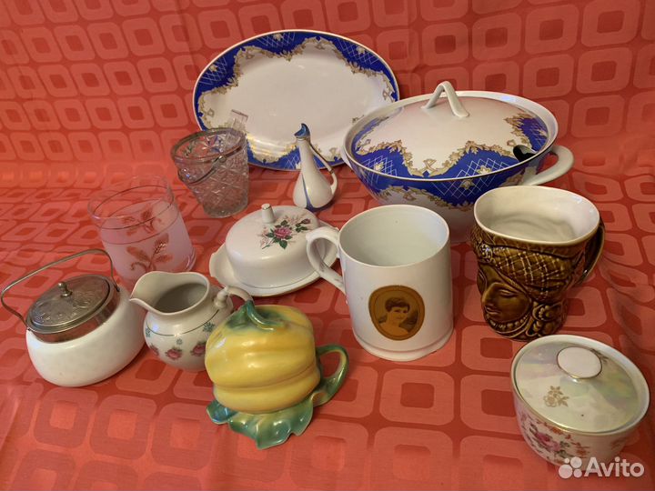 Столовая посуда СССР