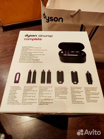 Оригинальная коробка Dyson Airwap стайлер фен