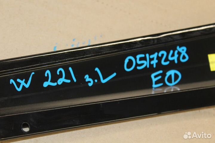 Накладка рамки двери задняя левая Mercedes S-klasse W221 2005-2013