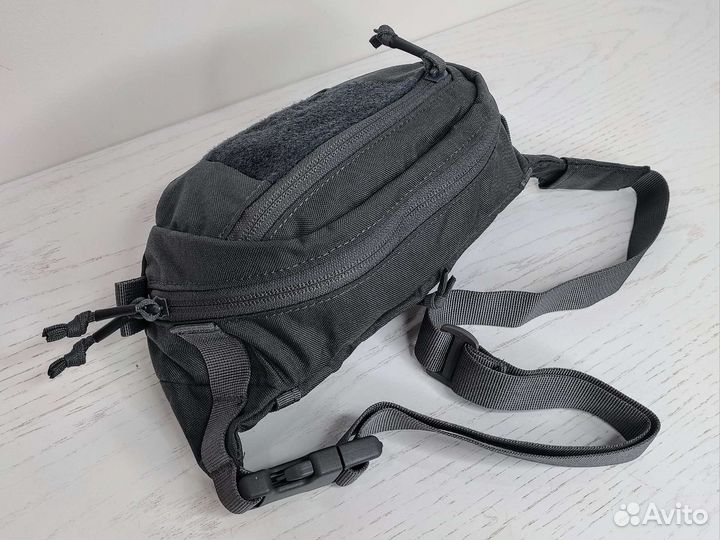 Сумка поясная тактическая Helikon Possum серая