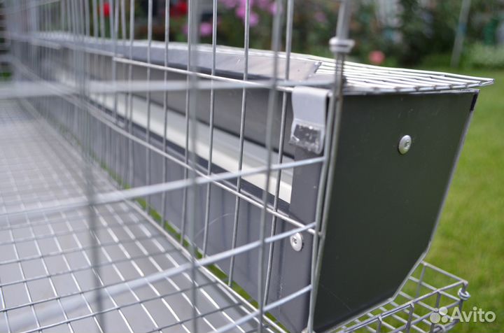 Клетки, кормушки и поддоны для перепелов