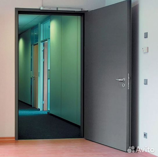 Дверь противопожарная эластичный уплотнитель