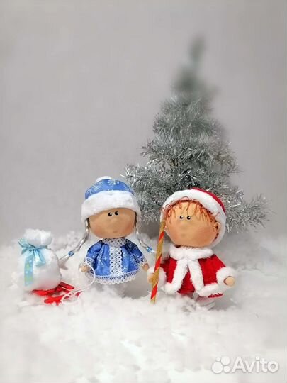 Текстильные игрушки ручной работы