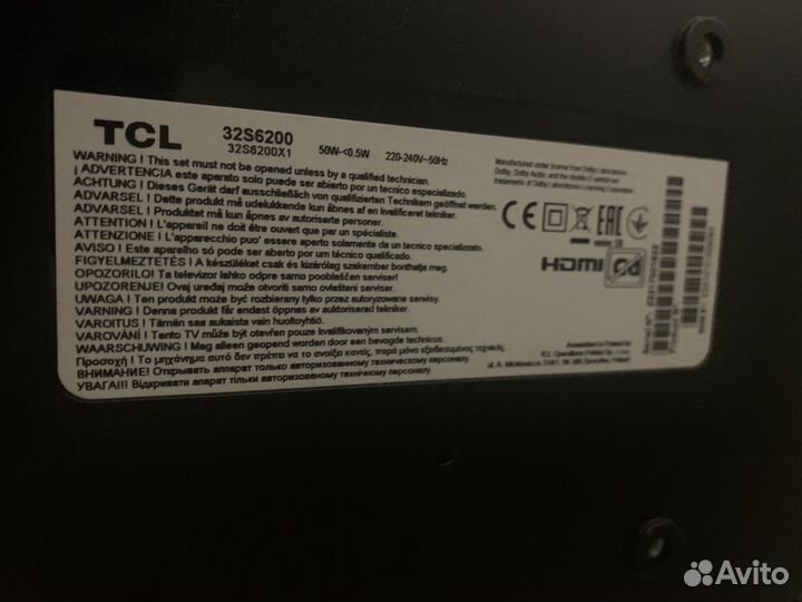 Телевизор smart TV 32