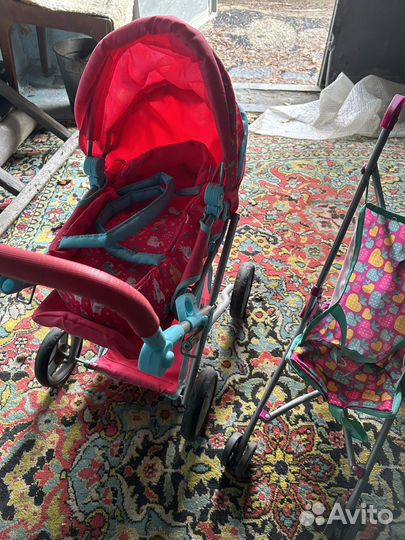 Коляска кукольная