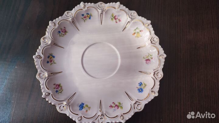 Чешский розовый фарфор