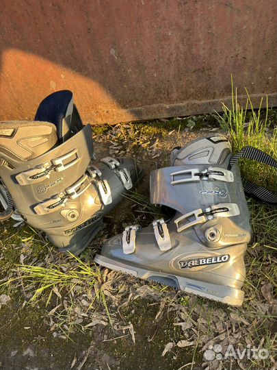 Горные лыжи и ботинки 38