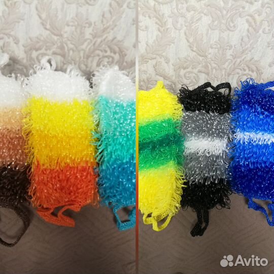 Мочалка ручной работы