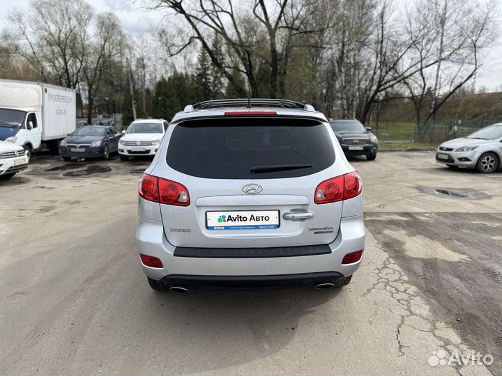 Hyundai Santa Fe 2.2 AT, 2008, 173 500 км