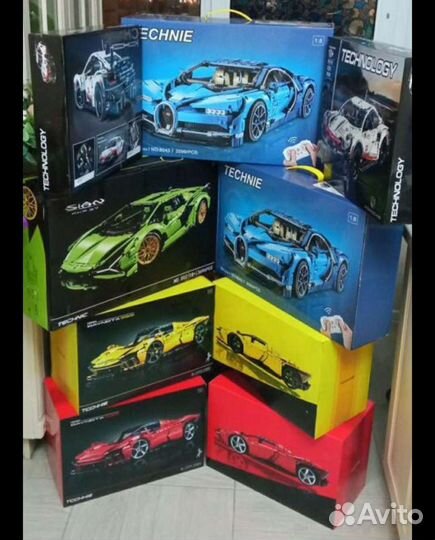 Конструктор Феррари, ламборджини, бугатти