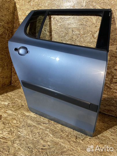 Дверь задняя правая Skoda Fabia 2 07-15