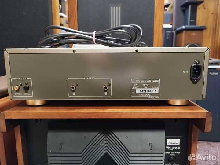 Cd проигрыватель denon dcd 1650sr