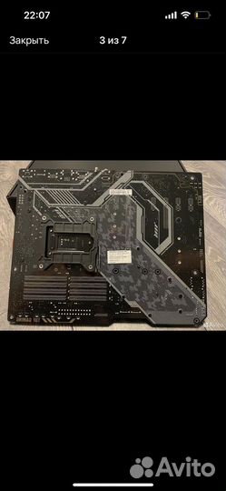 Материнская плата asus tuf z390