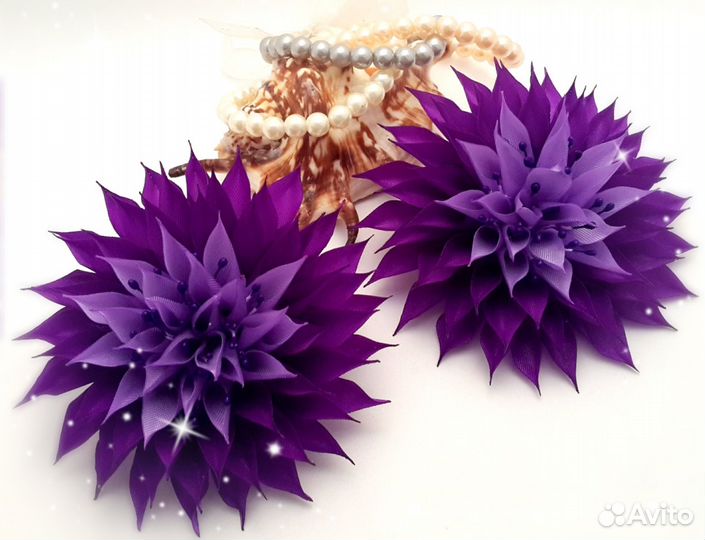 Заколки для волос ручной работы